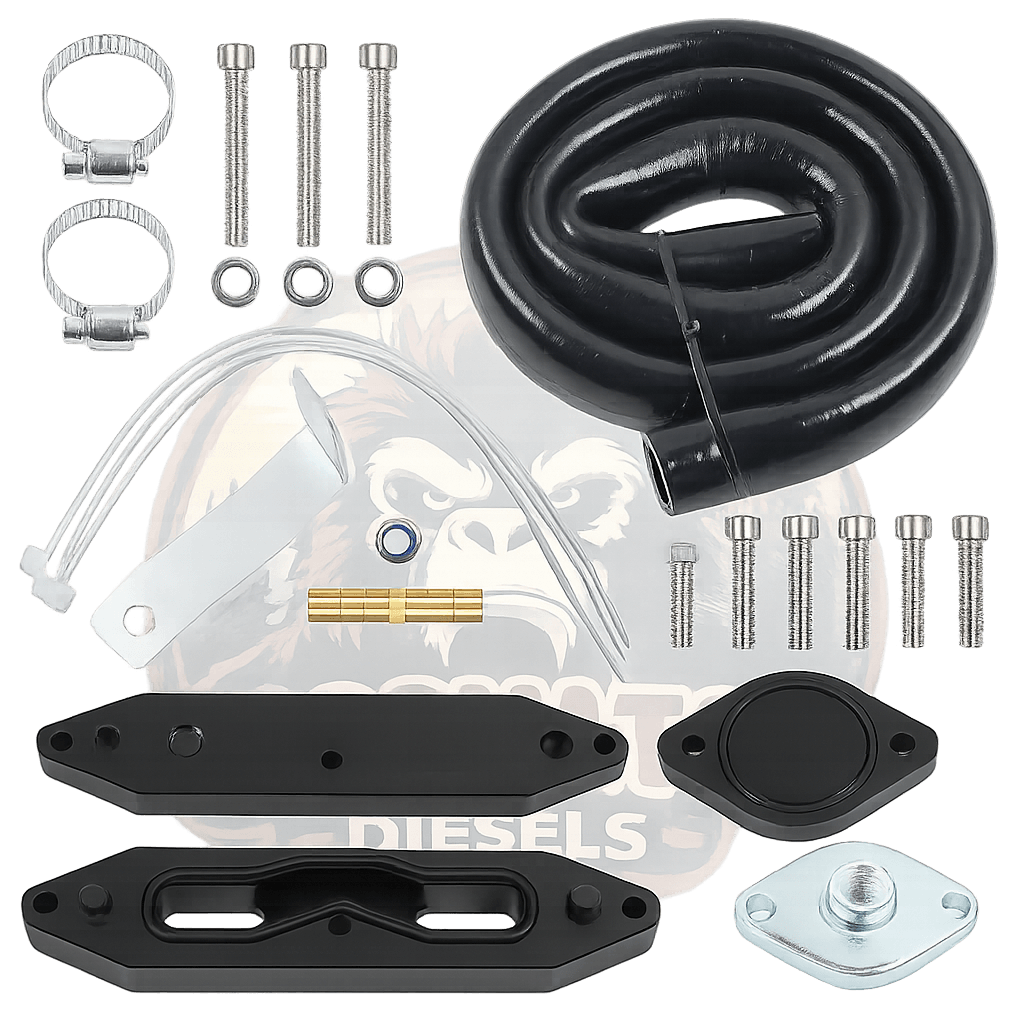 2011-2024 Ford Powerstroke 6.7L | Custom CNC EGR Delete Kit
