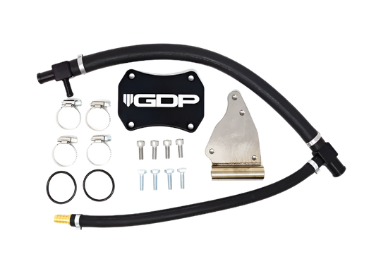 11-16 Chevy / GMC Duramax LML | EGR Delete Kit | Optional Up Pipes