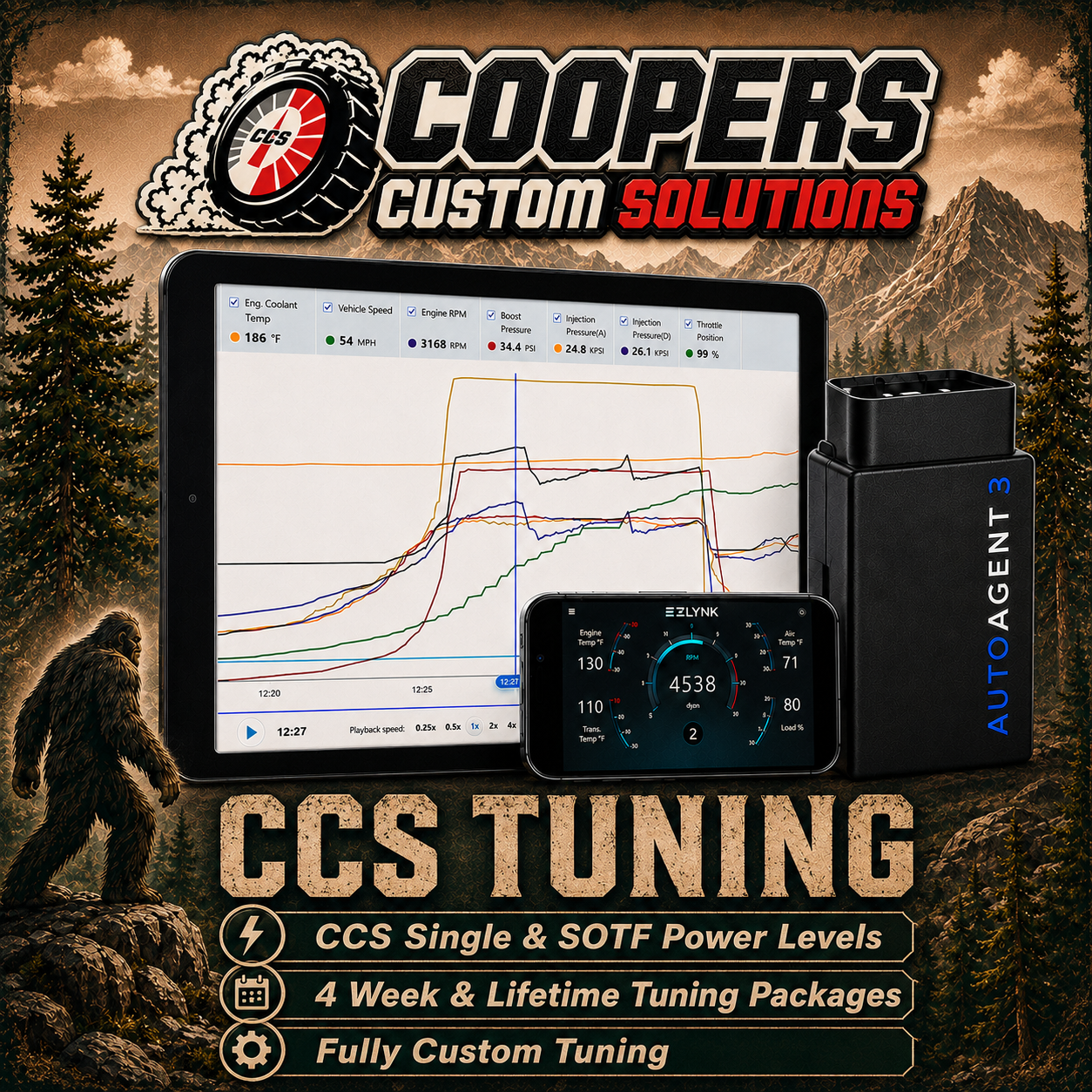 Coopers Custom Solutions (CCS) EZ LYNK Delete Tuning | 4-Week & Lifetime Support Packages