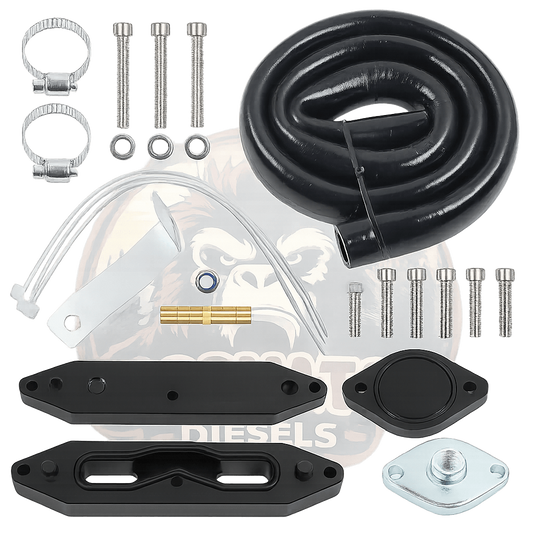 2011-2024 Ford Powerstroke 6.7L | Custom CNC EGR Delete Kit
