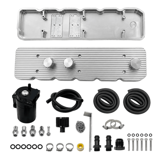 06–24 Ram Cummins 5.9L/6.7L Billet Valve Cover + Oil Catch Can Kit (CCV)