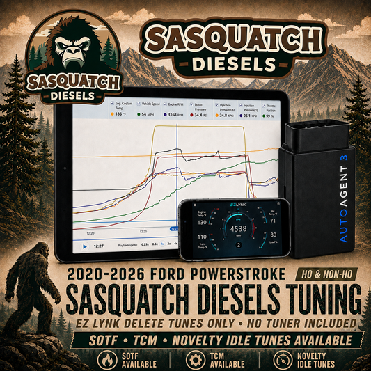 2020–2026 Ford 6.7L Powerstroke HO & Non-HO | Sasquatch Diesels EZ LYNK Delete Tune Files Only