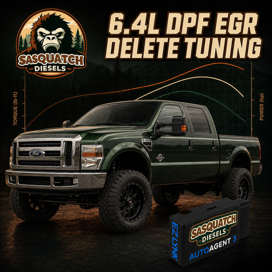 2008-2010 Ford Powerstroke 6.4L | EZ Lynk DPF EGR DELETE Tunes ONLY