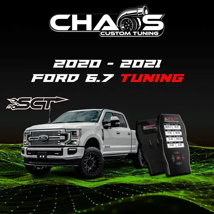 20-21 Ford Powerstroke | SCT X4 Tuner with GDP Delete Tunes
