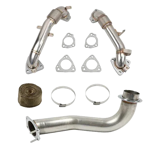 High-Flow Up-Pipes (OEM-Length) Optional Downpipe | 2017–2026 L5P Duramax 6.6 (2500HD/3500HD)
