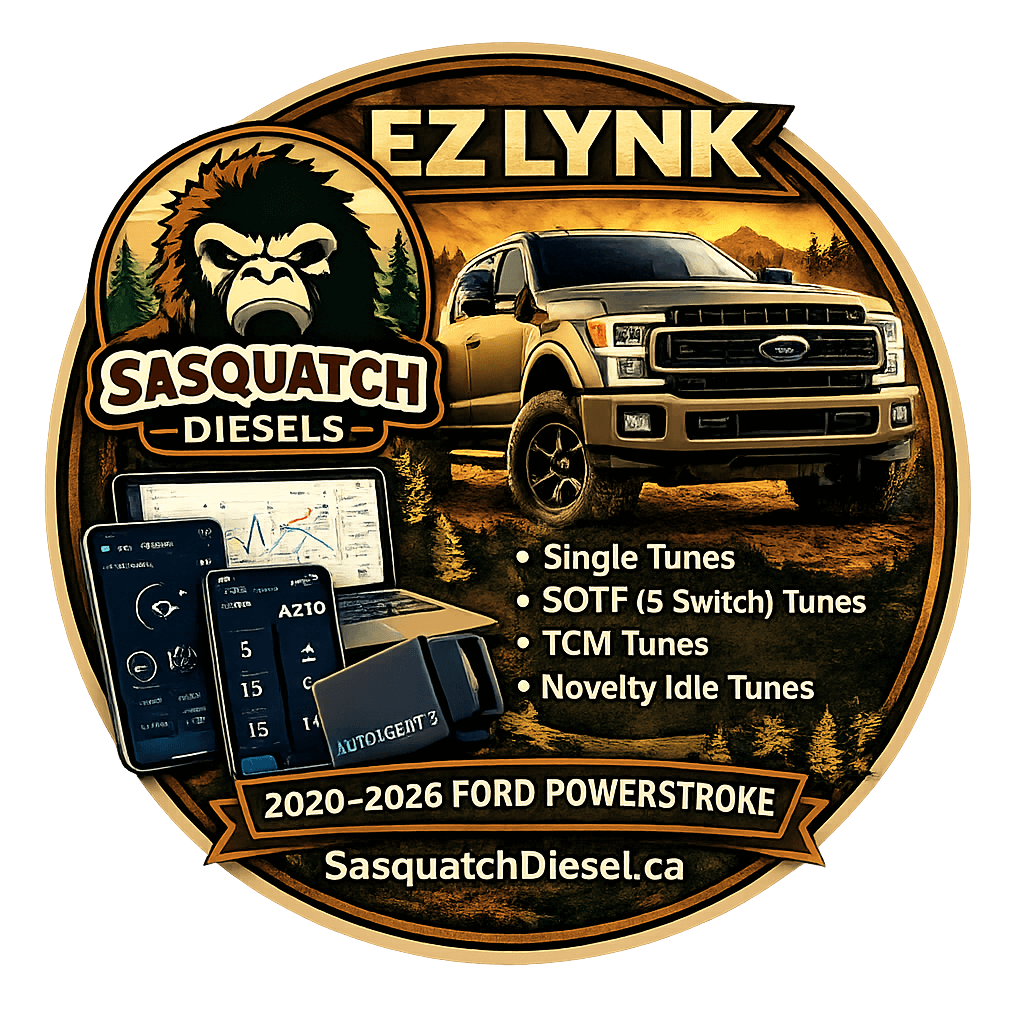 2023-2026 Ford Powerstroke | EZ Lynk Tuner | Many Power Levels with SOTF, TCM, Novelty Idle, Limiter etc | DPF DEF EGR Delete Kit