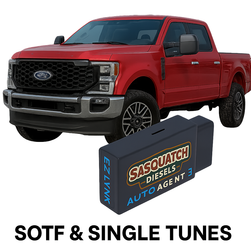 2023-2026 Ford Powerstroke | EZ Lynk Tuner | Many Power Levels with SOTF, TCM, Novelty Idle, Limiter etc | DPF DEF EGR Delete Kit