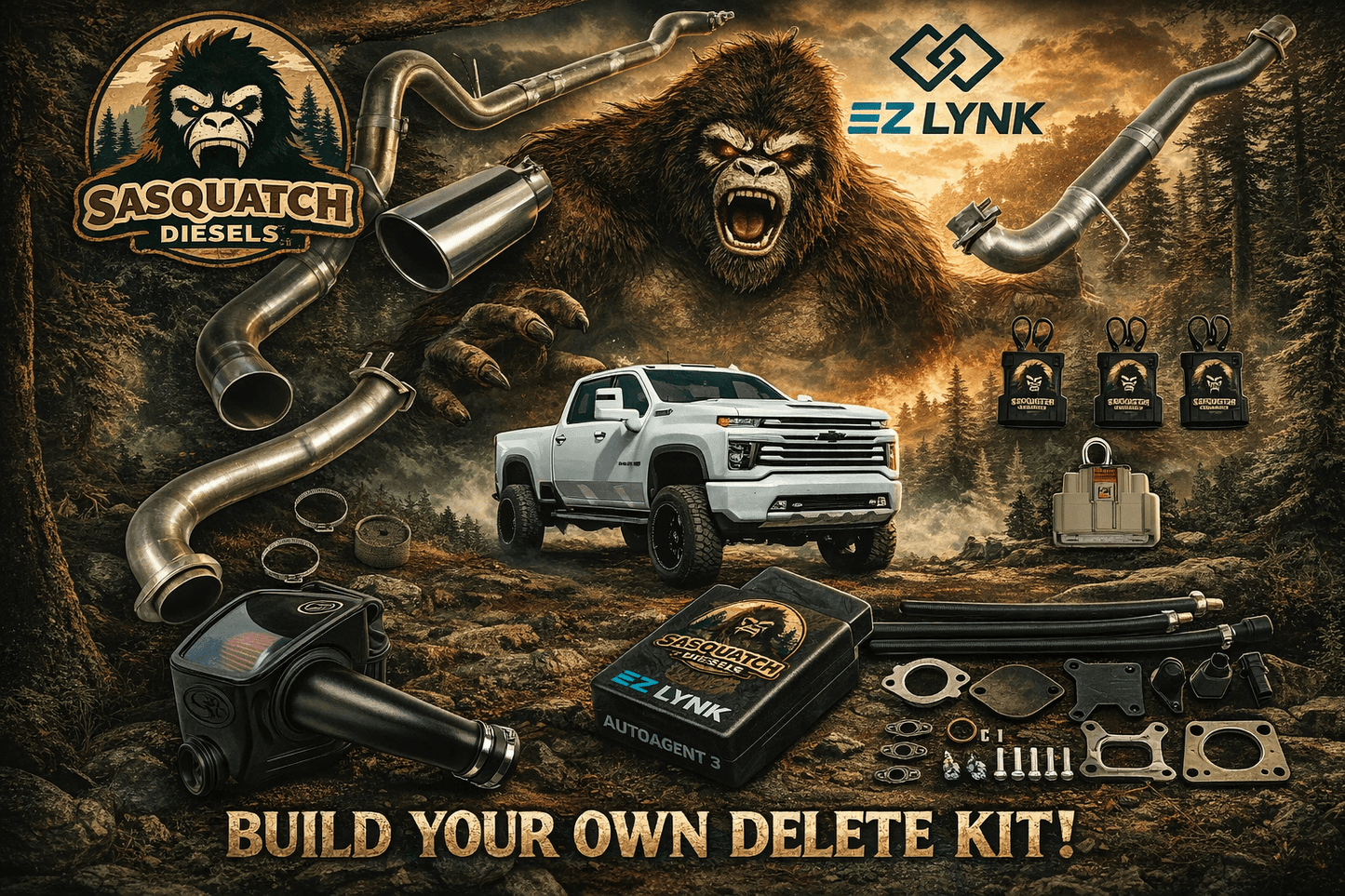 2020-2023 CHEVY / GMC L5P DURAMAX | EZ LYNK TUNER | BYO DPF DEF EGR DELETE KIT
