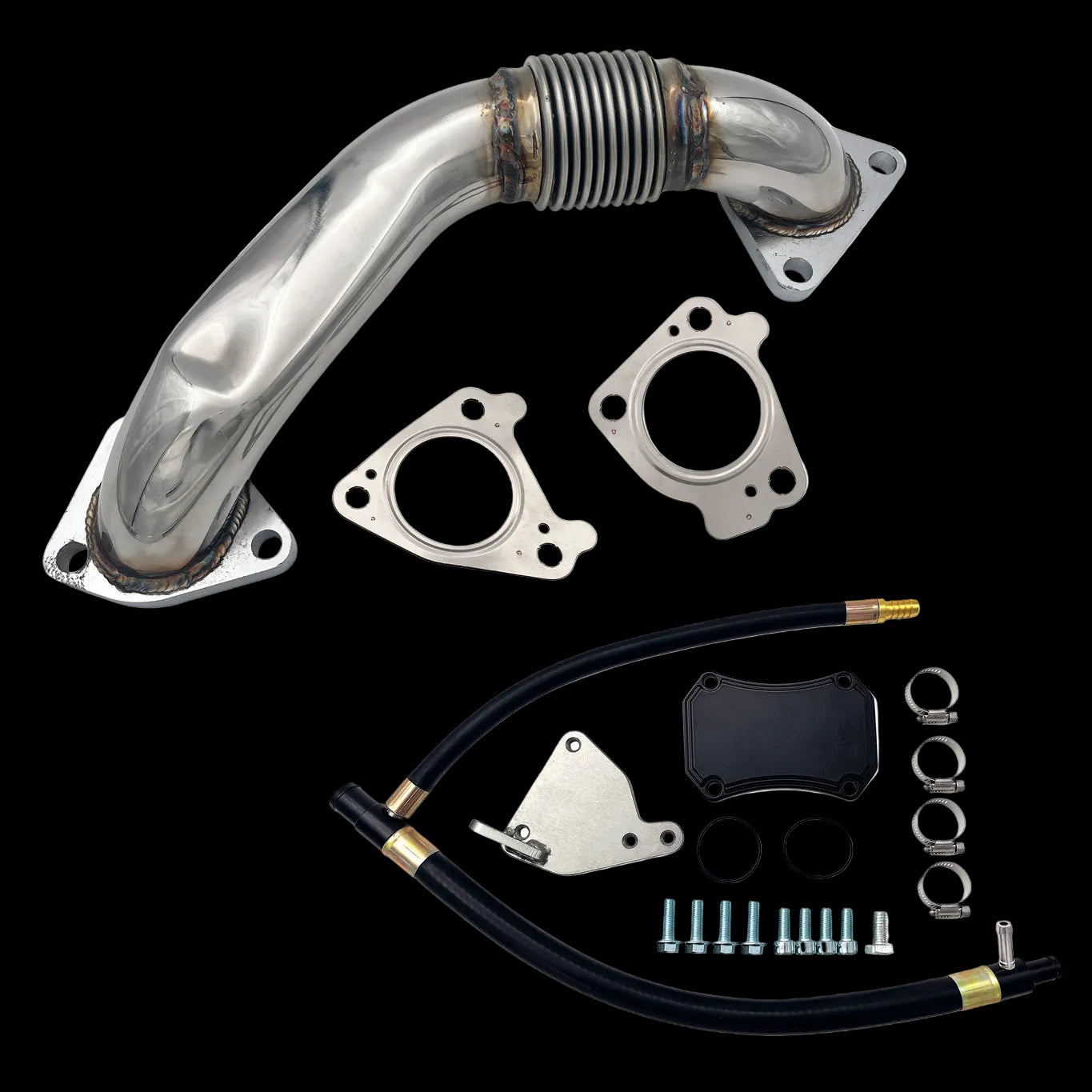 11-16 Chevy / GMC Duramax LML | EGR Delete Kit | Optional Up Pipes