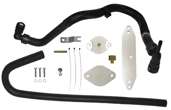 15-16 Ford Powerstroke 6.7L | EGR Delete Kit with Heater Core Hose